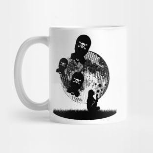 Bubbles and Bombs Away (Etching Sketch) Mug